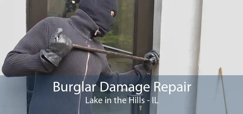 Burglar Damage Repair Lake in the Hills - IL